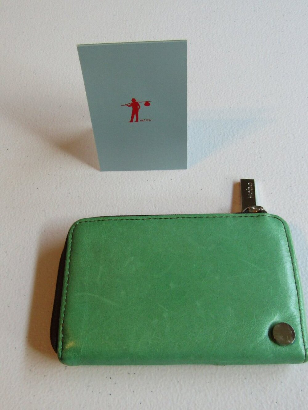 NEW HOBO Small Leather Card Holder - Picture 2 of 7